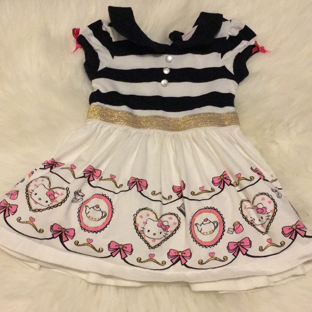 Hello Kitty Alice in Wonderland dress 12M